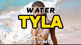 Tyla - Water (lyrics video)