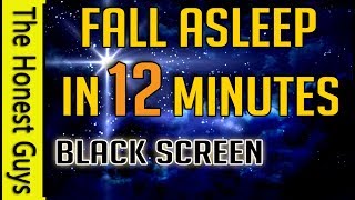 GUIDED SLEEP TALK-DOWN: Fall Asleep in 12 Minutes (Dark Screen)