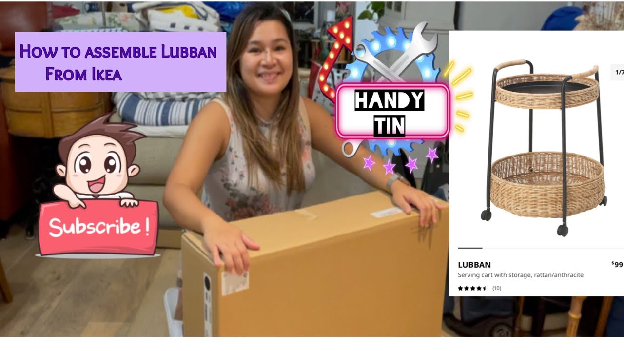 How to assemble Lubban from IKEA - YouTube