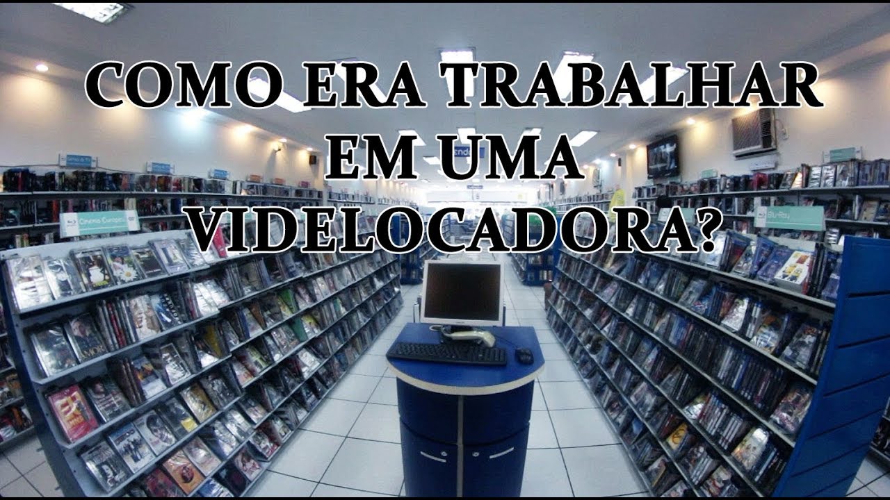 Como era trabalhar em uma videolocadora? - YouTube