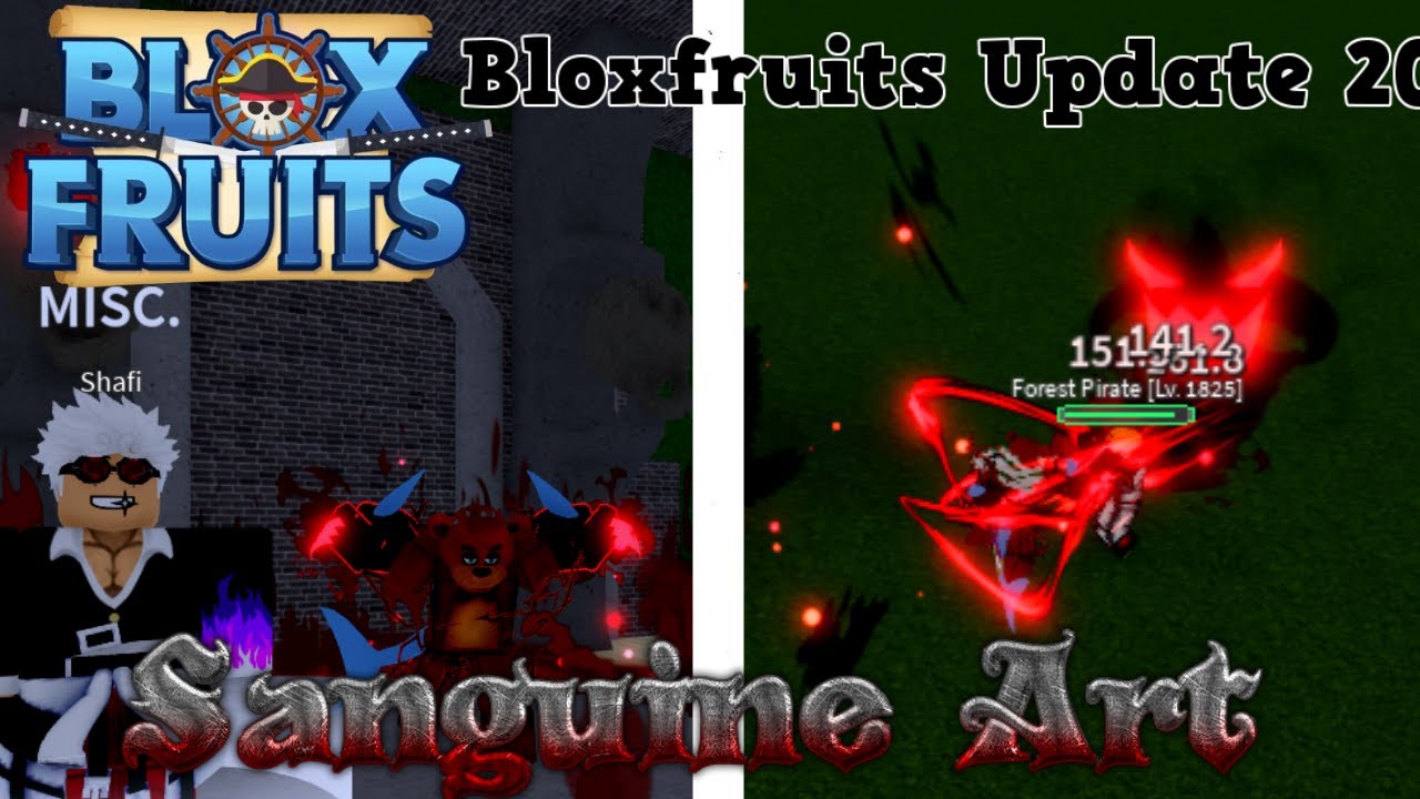 I got the Sanguine Art in Blox Fruits! How to Get Sanguine Art ...