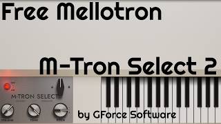 Free Mellotron - M-Tron Select 2 by GForce Software (No Talking) screenshot 3