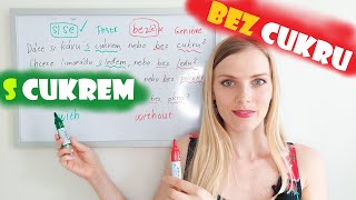 Kávu s cukrem, nebo bez cukru? ☕ Czech Preposition s & bez, Part 1