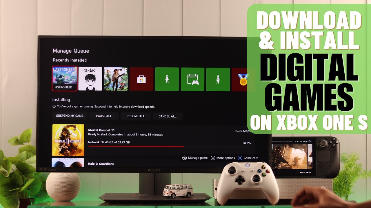 Install Digital Games on Xbox One Series S/X! [How to] - YouTube