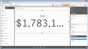 Qlik Sense - Using the KPI Object