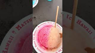 Matsumoto’s shaved ice #oahu #firsttimeinhawaii #fromjosh #vacation #travel #hawaii ￼