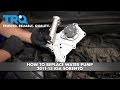 How to Replace Water Pump 2011-15 Kia Sorento