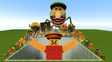 All New Italian AI Brainrot Memes vs Giant Pit with Noobini Tortellini (Pizzanini’s Brother)! – Gmod
