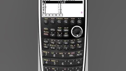 OCR S3 2 population z test using a Casio CG20 or fx9750 graphical Calculator