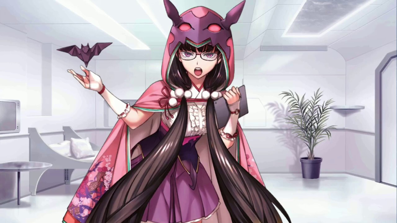 FGO「刑部姫」召喚/霊基再臨/絆Lv.の演出 - YouTube