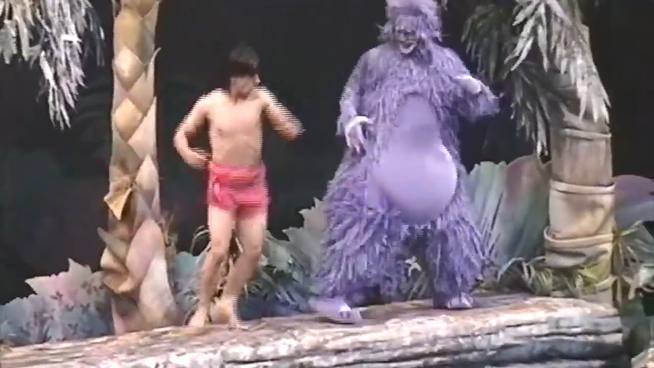 Jungle Book Live Show Clip Disney's Animal Kingdom - 1998 - YouTube