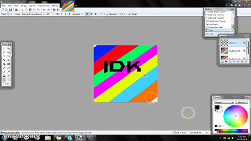 How To Make A Logo Without Internet Images!/ Paint.NET!