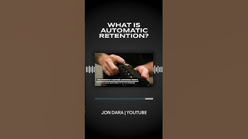 What is Automatic Retention? New Video Up Now | Dara Holsters