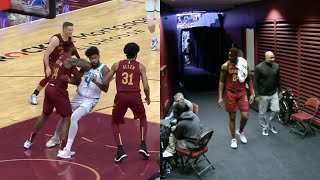Marcus Morris Sr ejected for nasty elbow on Nick Richards