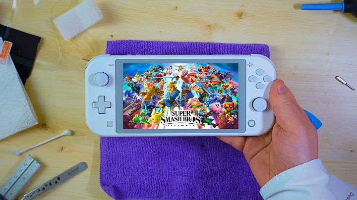 Building The ULTIMATE Nintendo Switch Lite | PART 1 - White Shell Swap / Digitizer Replacement