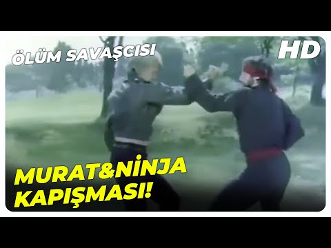Ölüm Savaşcısı - Murat'ın Ölüm Ninjasıyla Dövüşü! | Cüneyt Arkın Eski Türk Filmi