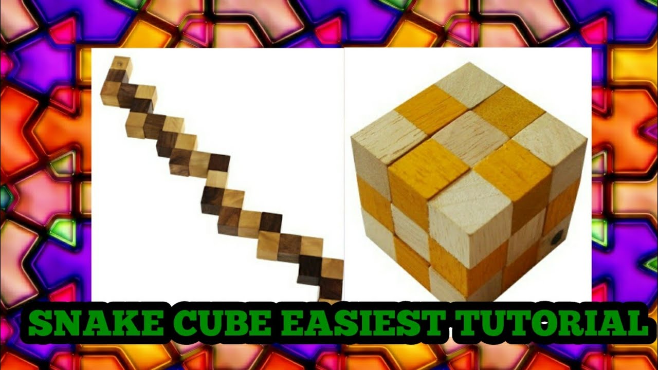 Snake Cube Roc It Snake cube tutorial by atharv. - YouTube