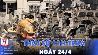 Thời sự 11h trưa 24\/4.Mỹ kêu gọi Iraq đảm bảo an toàn cho lực lượng đồn trú - VNews