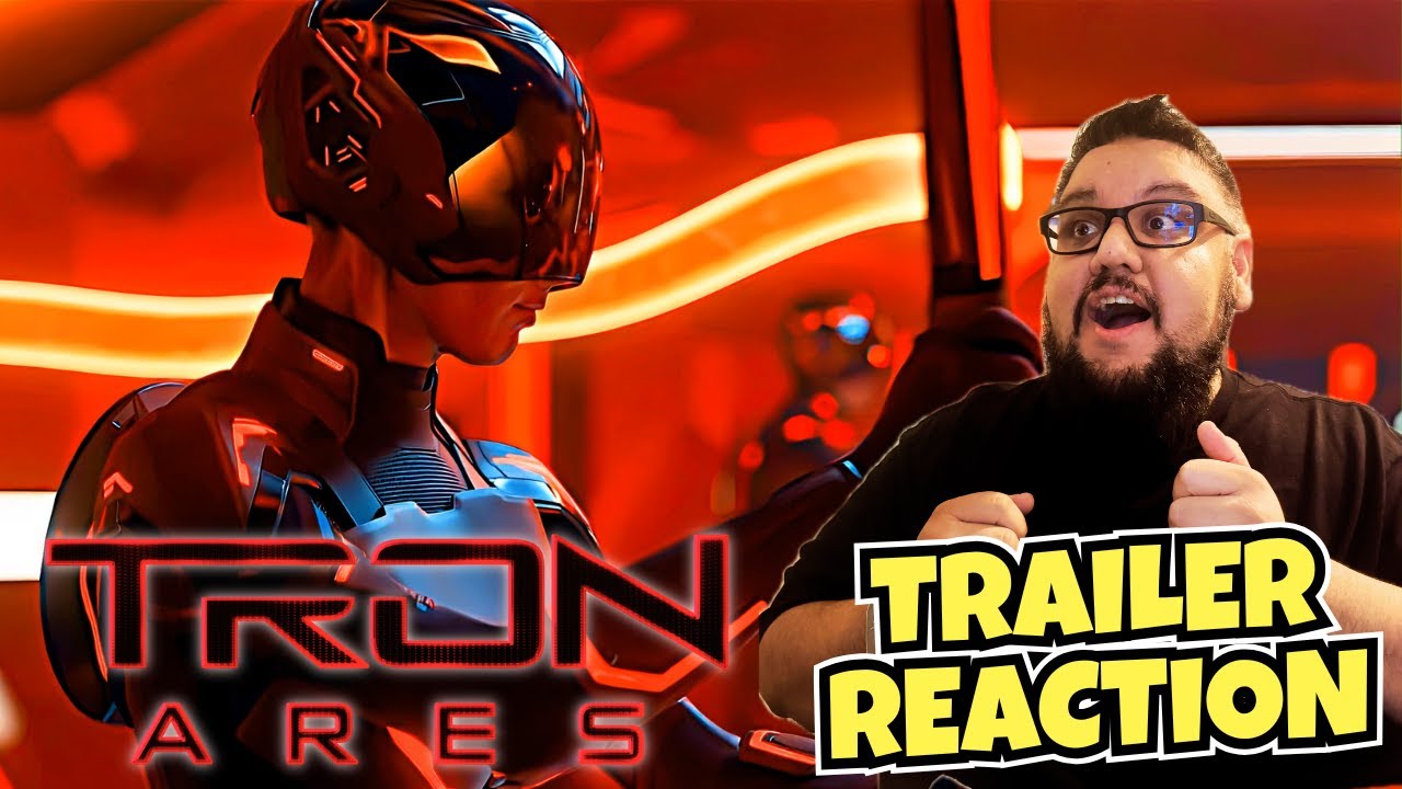 TRON: ARES | 2nd TRAILER REACTION | DISNEY | THE DIGITAL WORLD COMES TO REAL LIFE!