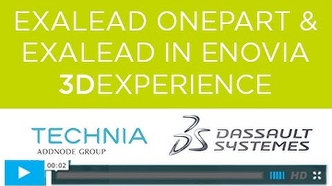 EXALEAD OnePart and EXALEAD in ENOVIA 3DEXPERIENCE