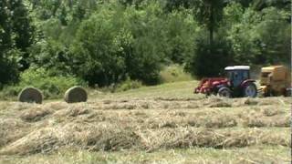 Mahindra 7010 Cab And Vermeer Rebel Roller