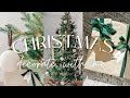 CHRISTMAS DECORATE WITH ME 2023 || CHRISTMAS TREE DECORATING || ORGANIC, COZY, NEUTRAL, LUXE