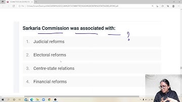 Centre - State Relations Ki Sabse Famous Committees | NTA UGC NET | Supreet Dhamija | NTA UGC NET
