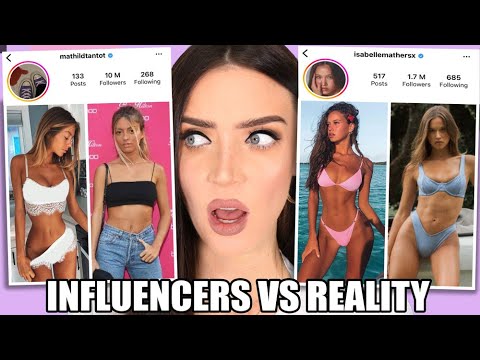REACTING to influencers in real life - Mathilde Tantot & Isabelle Mathers
