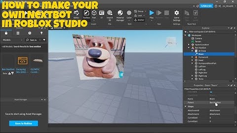 How to make your own Nextbot in Roblox Studio