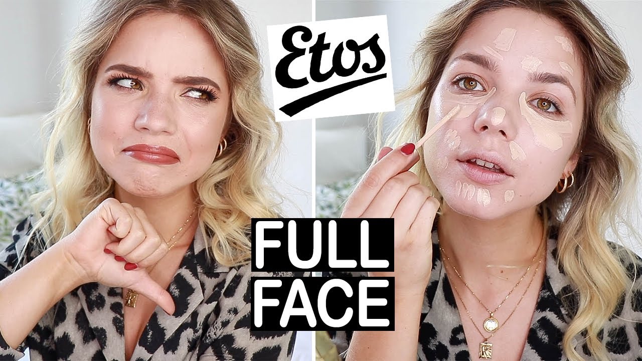 ETOS FULL FACE MAKE-UP LOOK! (niet best..) | Kristina K ❤