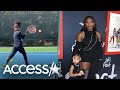 Serena Williams' Daughter Olympia Has Impressive Tennis Backhand