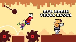Game ini Bakal Bikin KALIAN EMOSI😡 - RUN AGAIN TROLL LEVEL screenshot 1