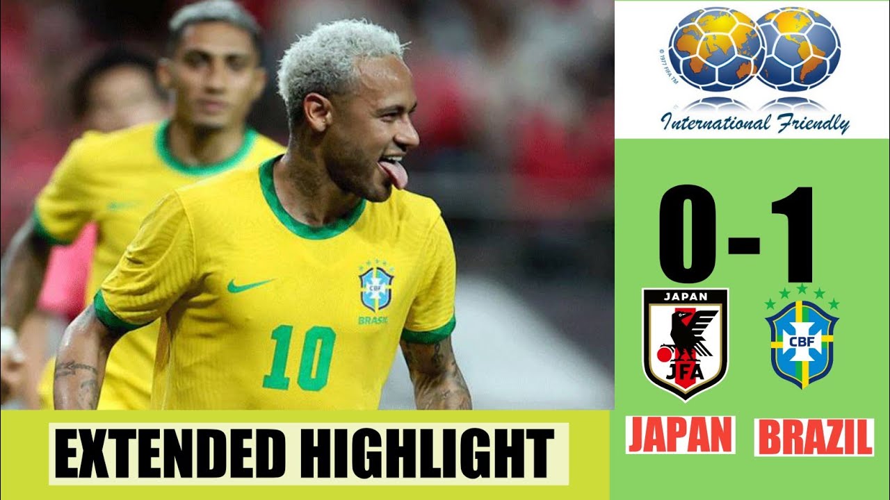 Japan vs Brazil 0-0 | Jepang vs Brasil 0-0 | International Friendly