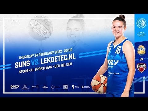Den Helder SUNS Dames - Lekdetec.nl (24-02-2022 / kwartfinale beker)