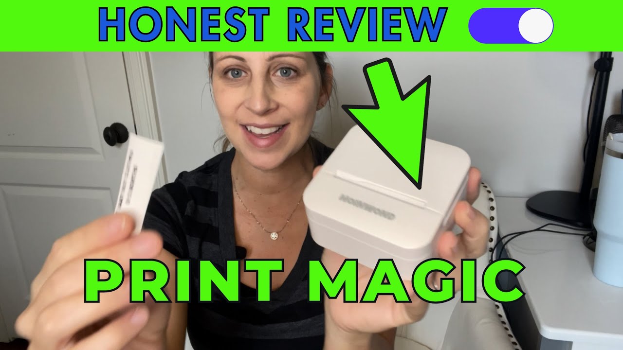 Moonwind Printer Create, Print & Stick with MOINWONDs Portable Sticker Printer! - YouTube