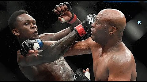Anderson silva vs Israel adesanya KUNGFU FIGHT  HIGHLIGHTS & fight BEST MOMENTS part1