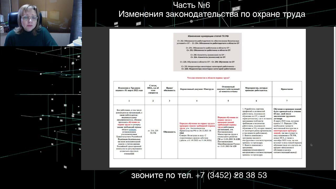 Изменение законодательства с 1 апреля