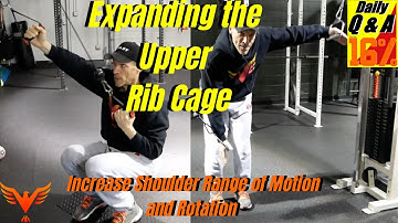 Q & A for The 16% - Using a cable fly and one arm cable pulldown to expand the rib cage