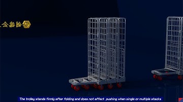 Chairborne Mytrolley Series Roll Container Roll Cage Rolltainer