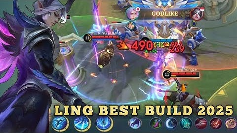 Ling Drakentemmer Held Assassin Jungle Echt OP‼️Ling Beste Build 2025 | Top 1 Wereldwijd Ling - MLBB