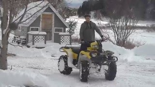 500 Suzuki Vinson in snow