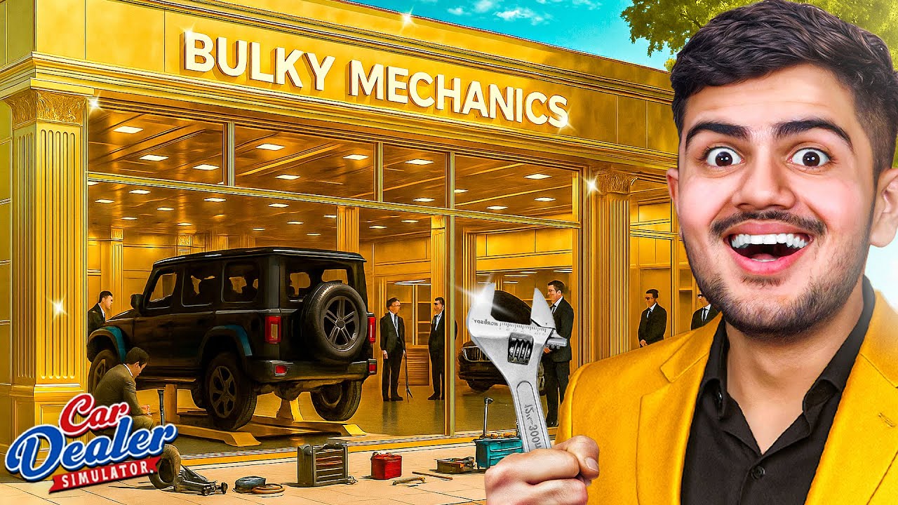 I BUILD A $200,000 GARAGE IN CAR DEALER SIMULATOR