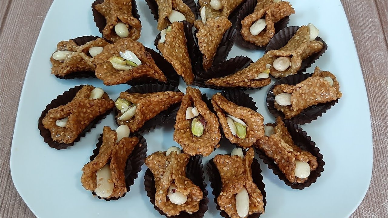 جلجلانية مقلية:تحصلي على 40 حبة جلجلانية بكأس جلجلان فقط