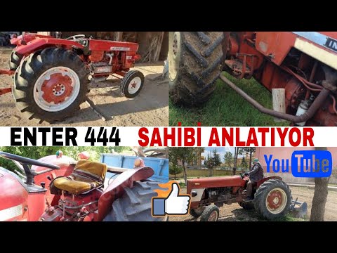 ENTER 444 İNTERNATİONAL TOE TRAKTÖRE BAKIYORUZ SAHİBİ ANLATIYOR 4 SİLİNDİR 60 HP