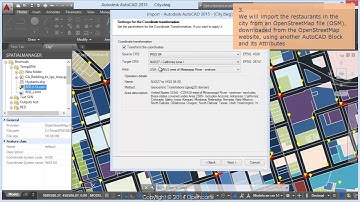 Import points into AutoCAD - Spatial Manager TP