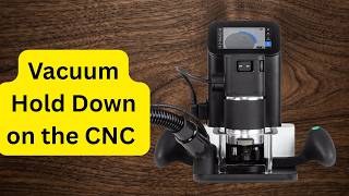 Vacuum Pump for Shaper Origin CNC Router #cnc #woodworking @Shapertools