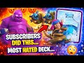 🔥 Subscribers Challenged Me to Use the MOST HATED Decks… This Happened 😳