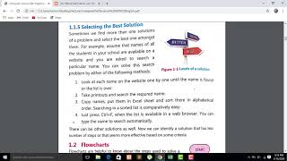 Computer Science | Class 9th | Chapter#1 | Selecting the Best Solution