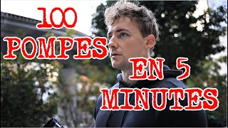 DEFI 100 POMPES EN 5 MINUTES