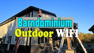 Adding an Outdoor Wifi Access Point || Barndominium and RV Living